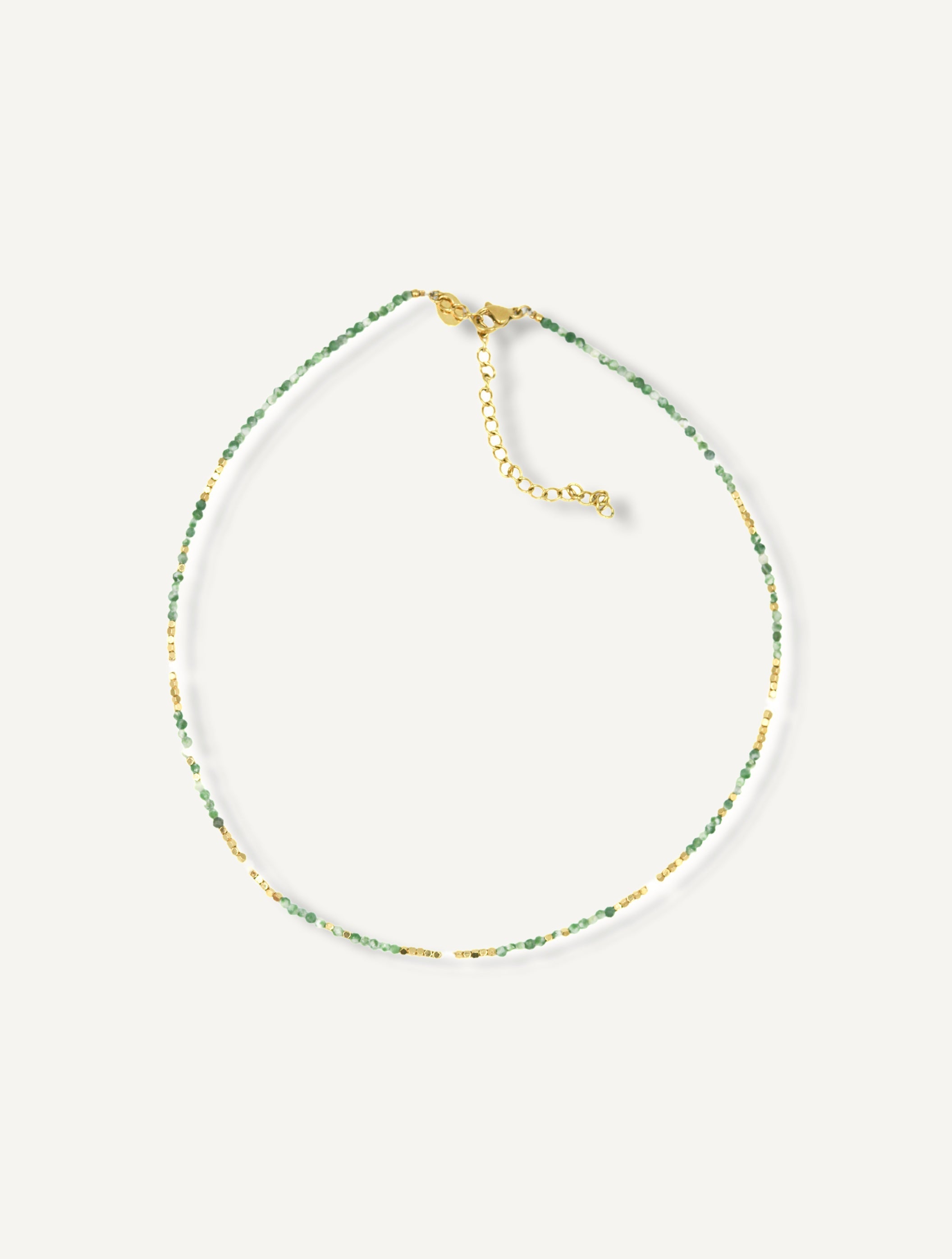 Talaia Bijoux Colliers Collier Gaïa vert Bijoux